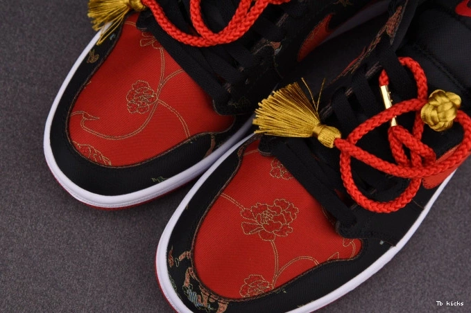 Cheap TBK DD2233-001 New OG Low 1 Jordan Chinese Year 0710